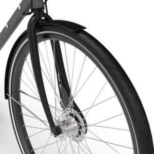 Rollerbrake voor gecombineerd met terugtraprem achter